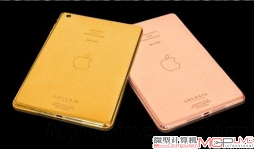 24K黄金限量版iPad mini华丽现身