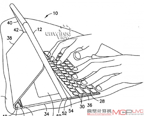 诺基亚平板专利曝光：配键盘+支架