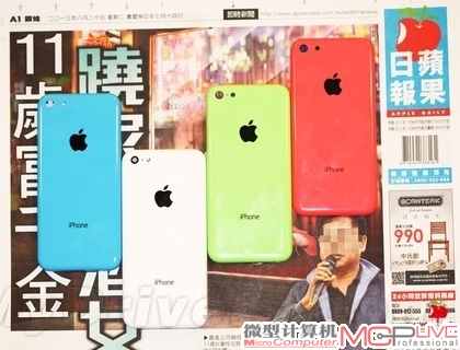 iPhone 5C再曝光：后壳亮了